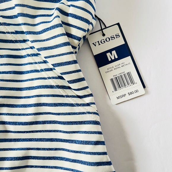 One-Piece Swimsuit with Plunge Back for Women from Vigoss - Picture 8 of 9